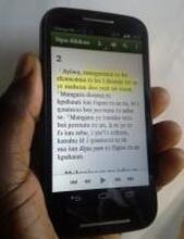 Lire la Genèse en duungooma sur un smartphone android Lire la Genèse en duungooma sur un smartphone android